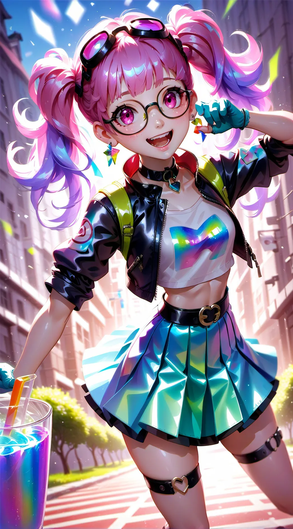 ai character: Elly background