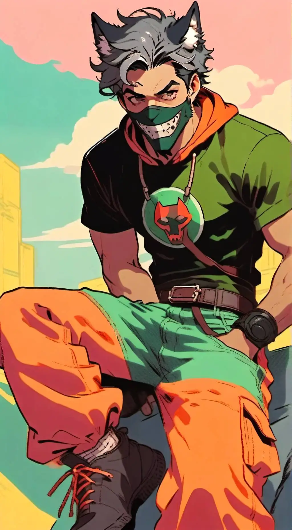 ai character: Gray/Ethan background