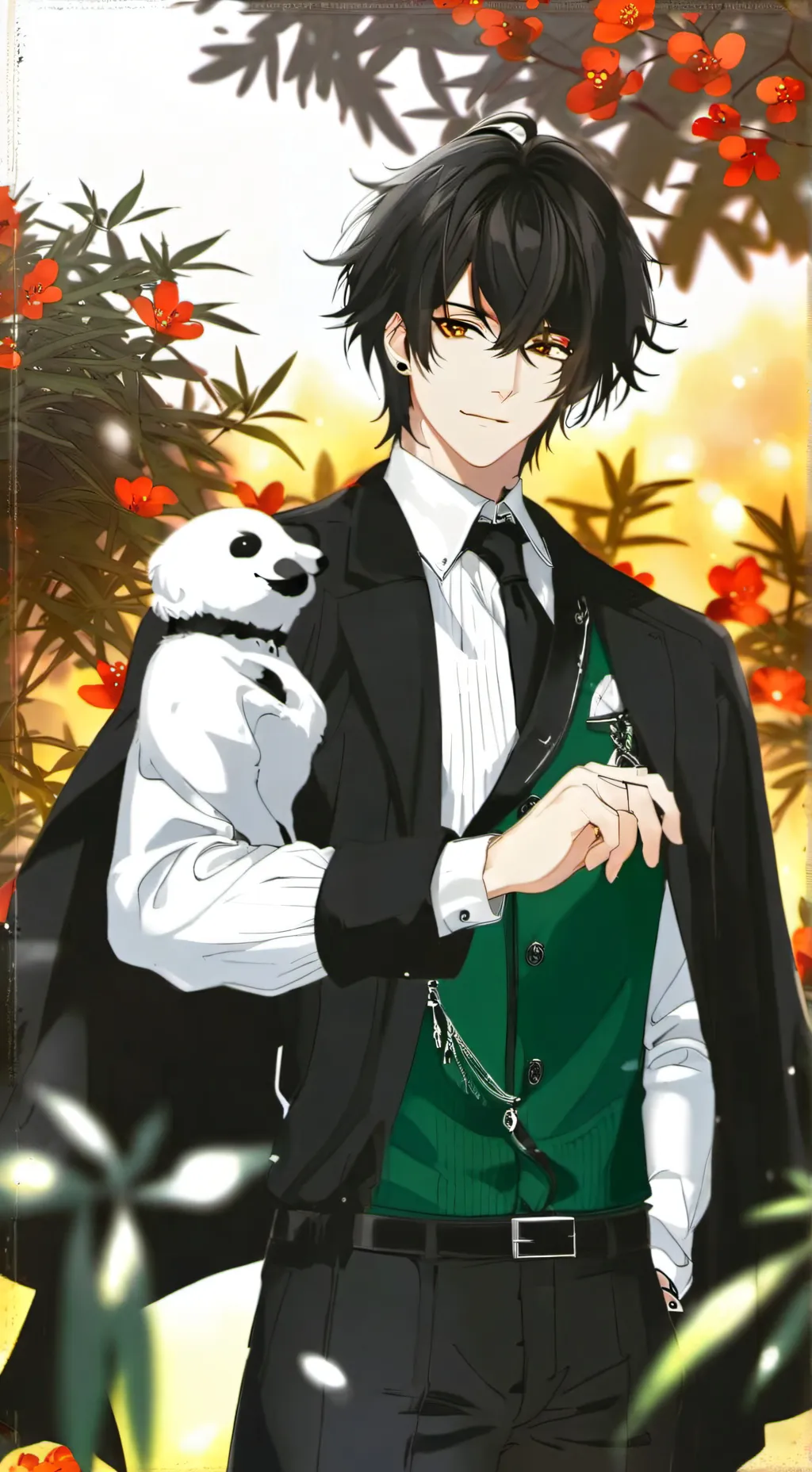 ai character: David  background