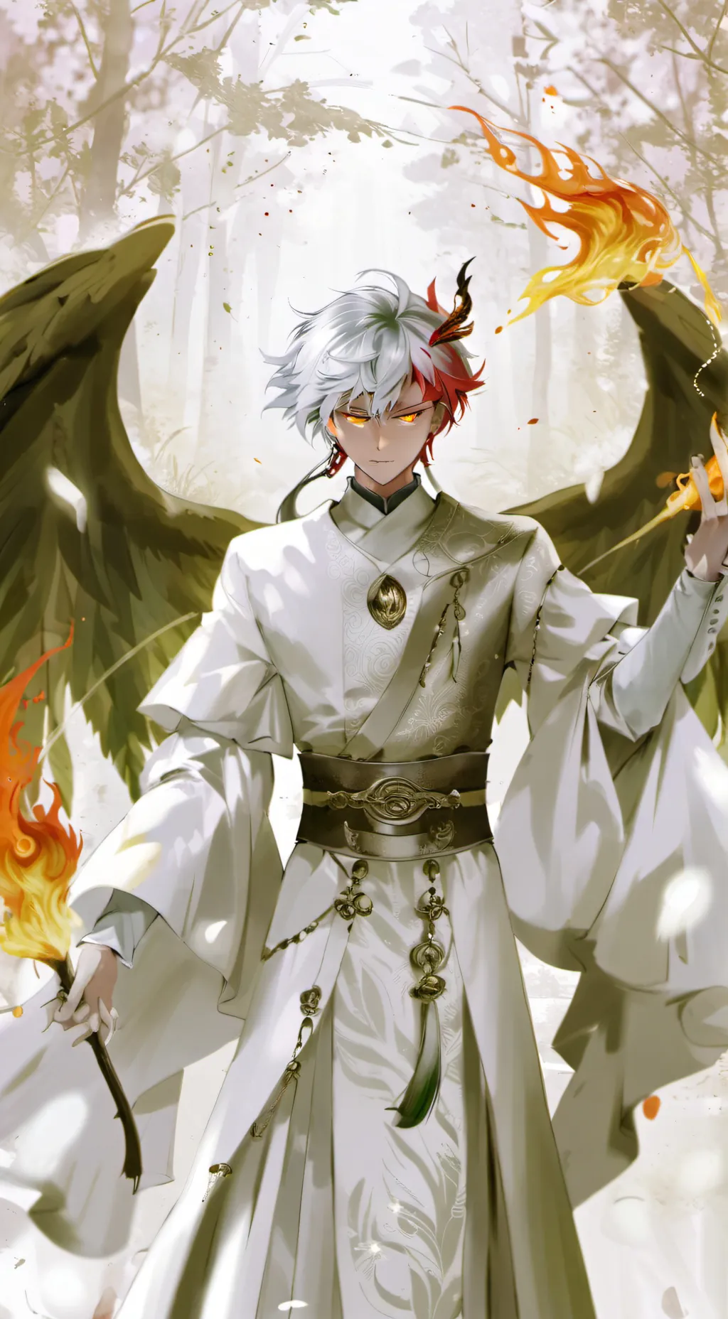 ai character: eri and everyone background