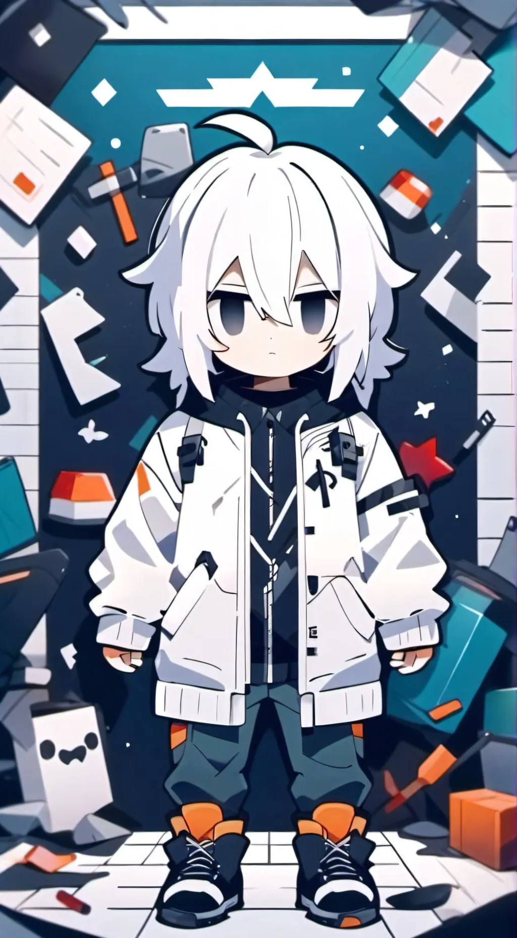 ai character: nooberto y tocino2 background