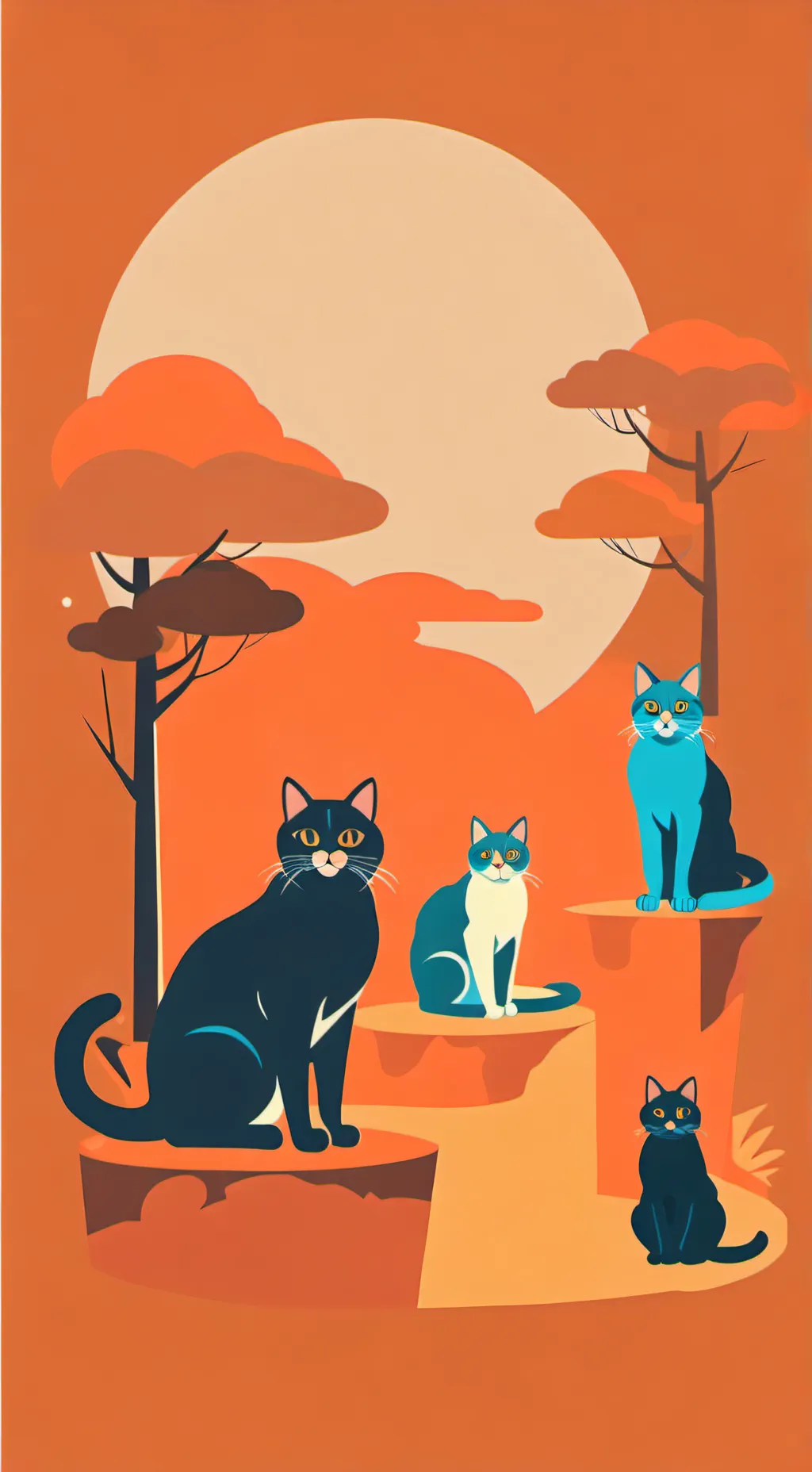 ai character: Life Of House Cats background