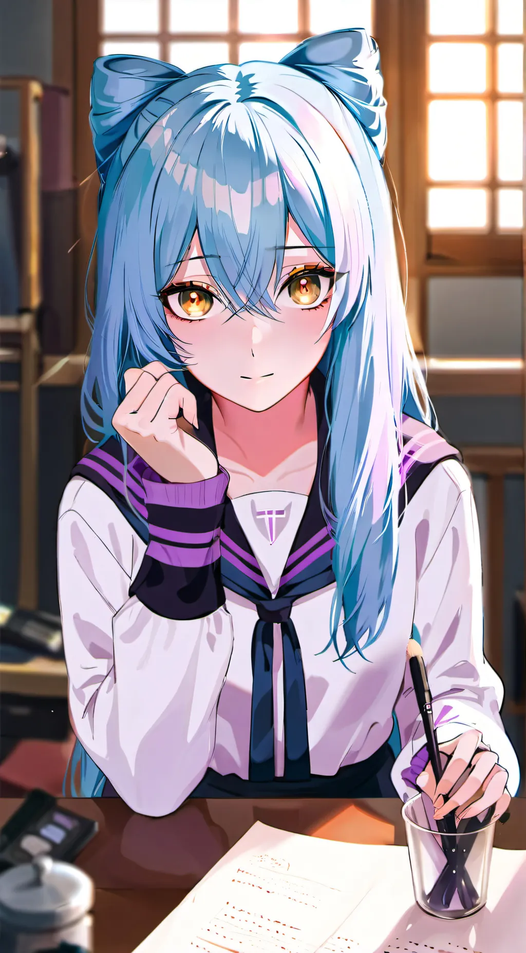 ai character: Himeko background