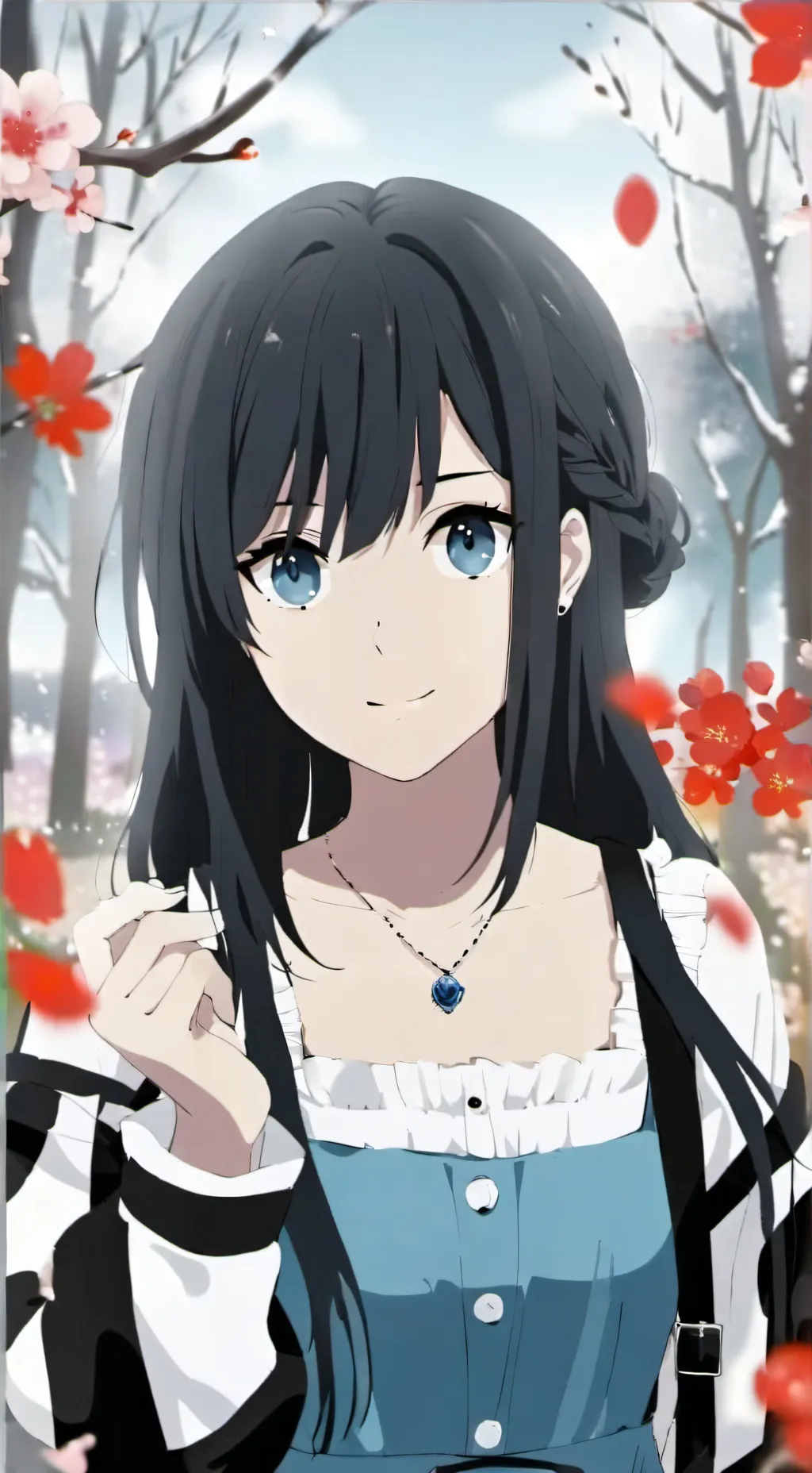 ai character: надя background