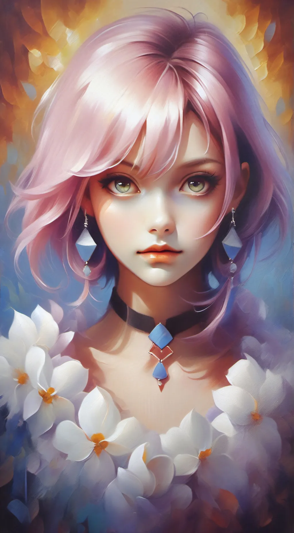 ai character: Saori background