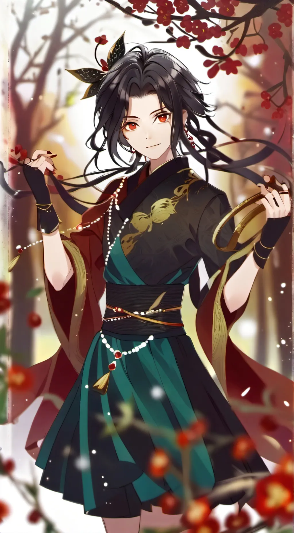 ai character: Blocks￼￼Tales￼ background