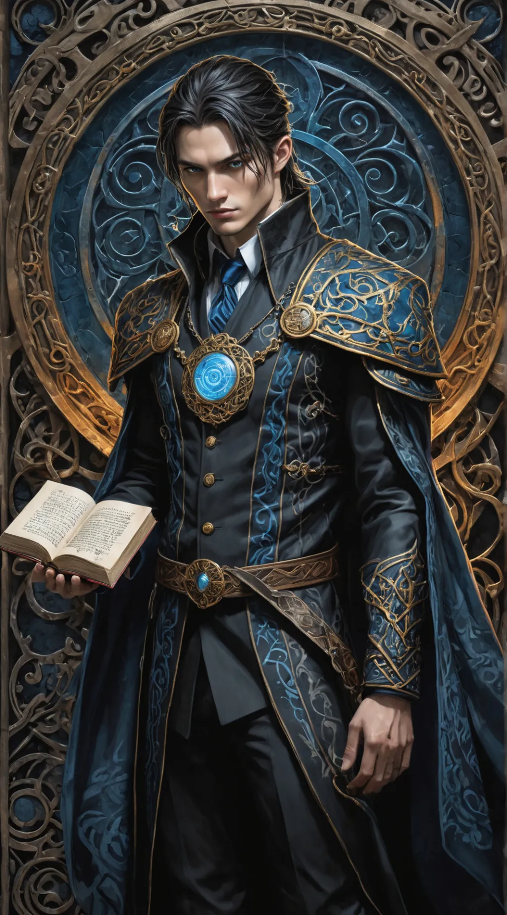 ai character: Magnus background