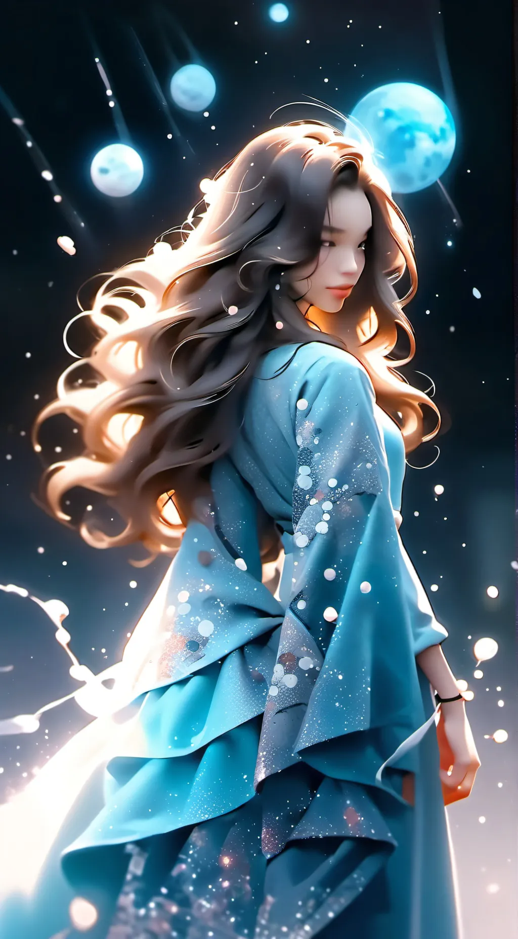 ai character: Your missing  background