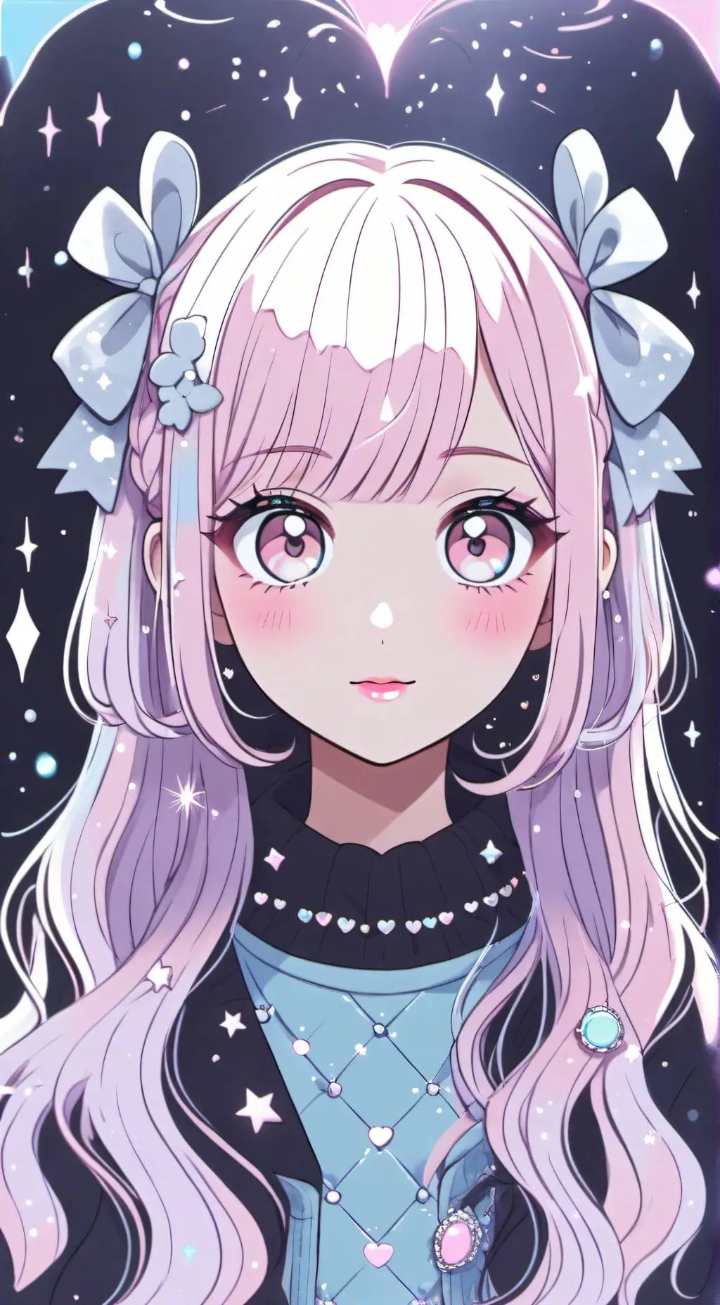 ai character: Charlotte 🌸🍭 background
