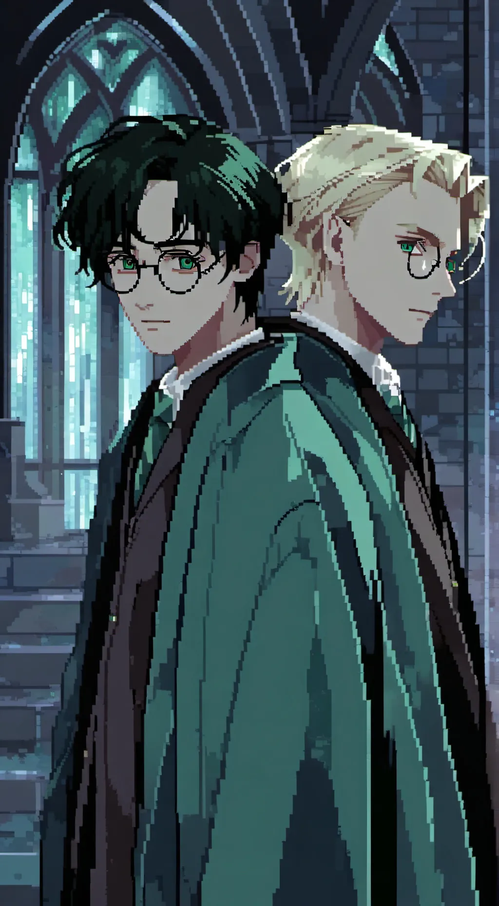 ai character: Hogwarts  background