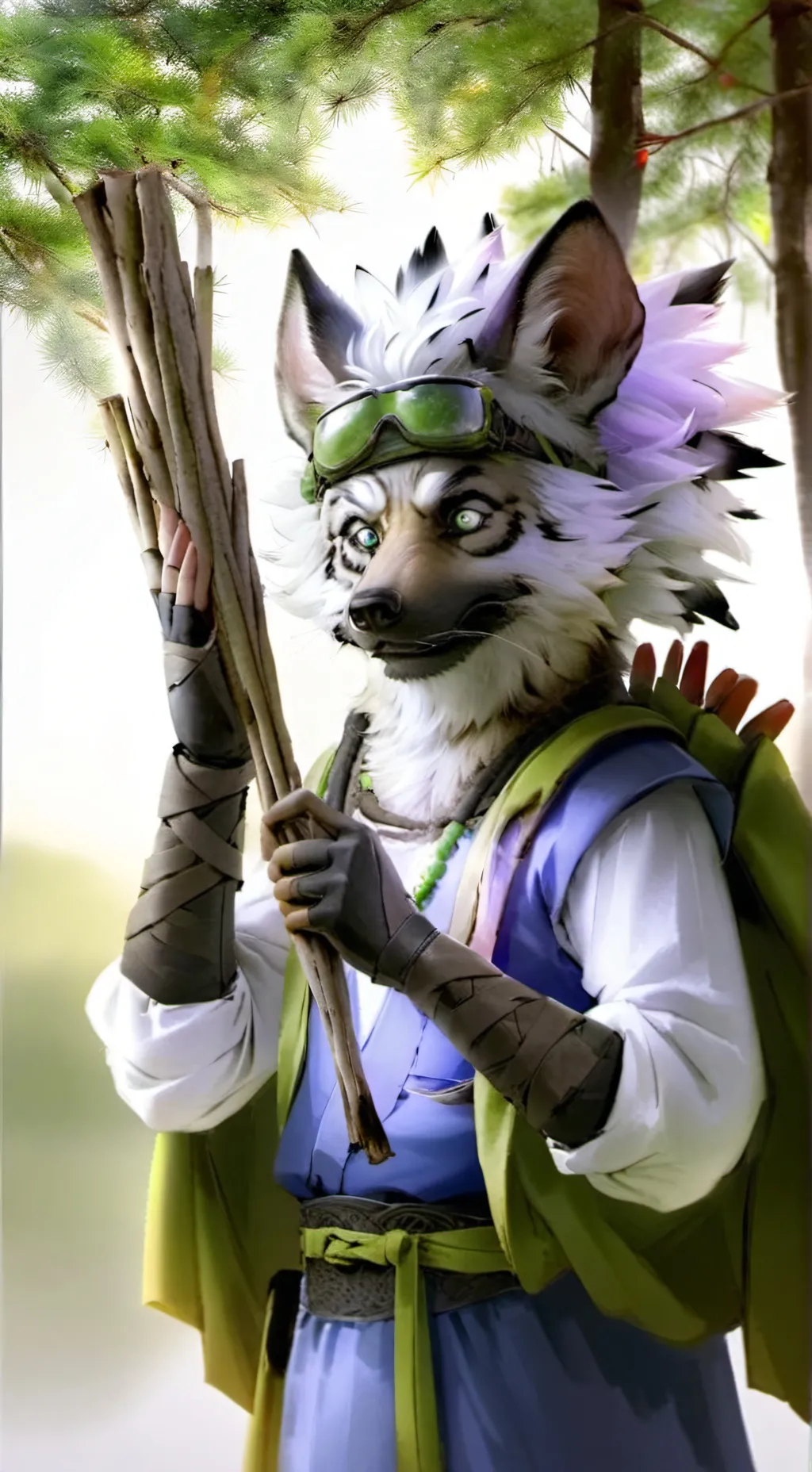 ai character: Kai background