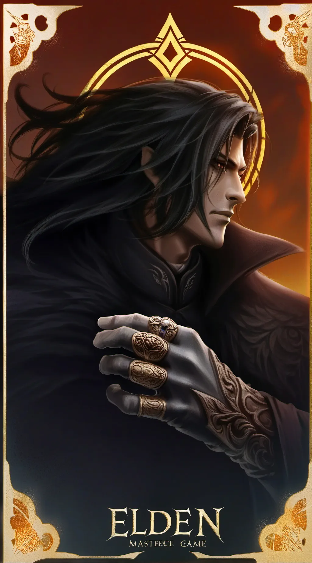 ai character: aaron background