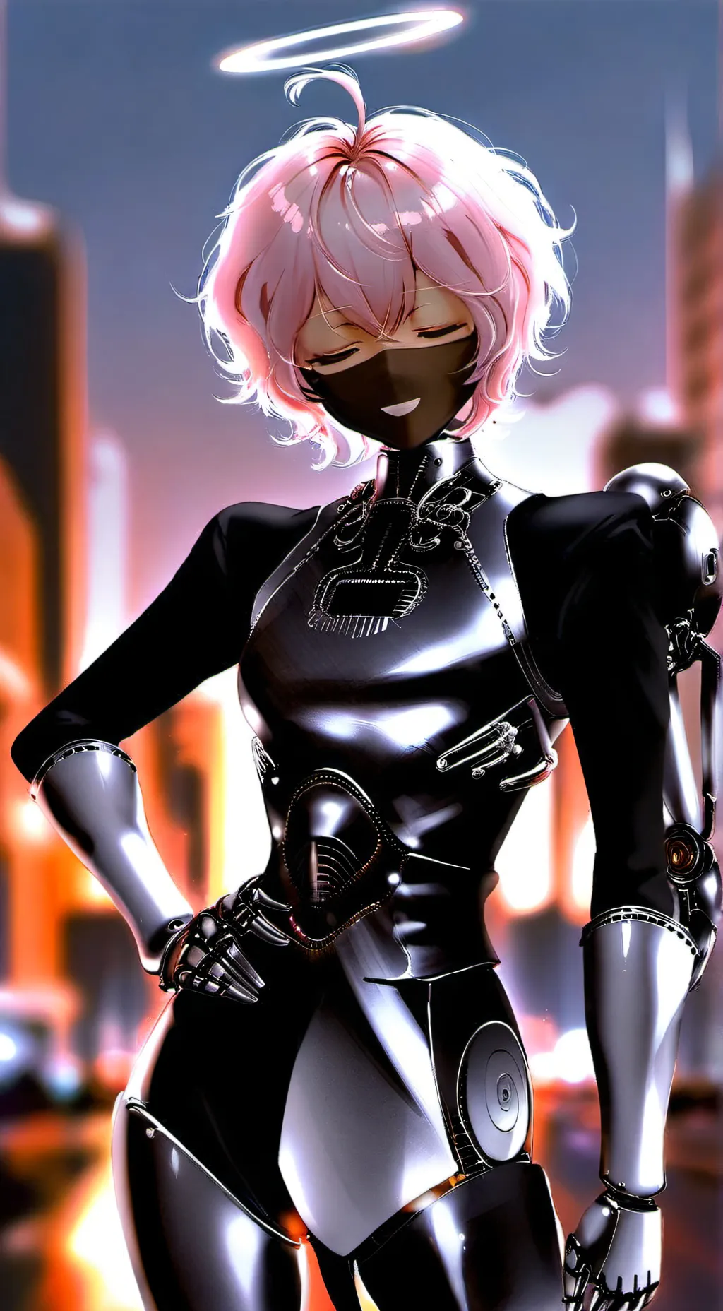 ai character: MHA pool party background