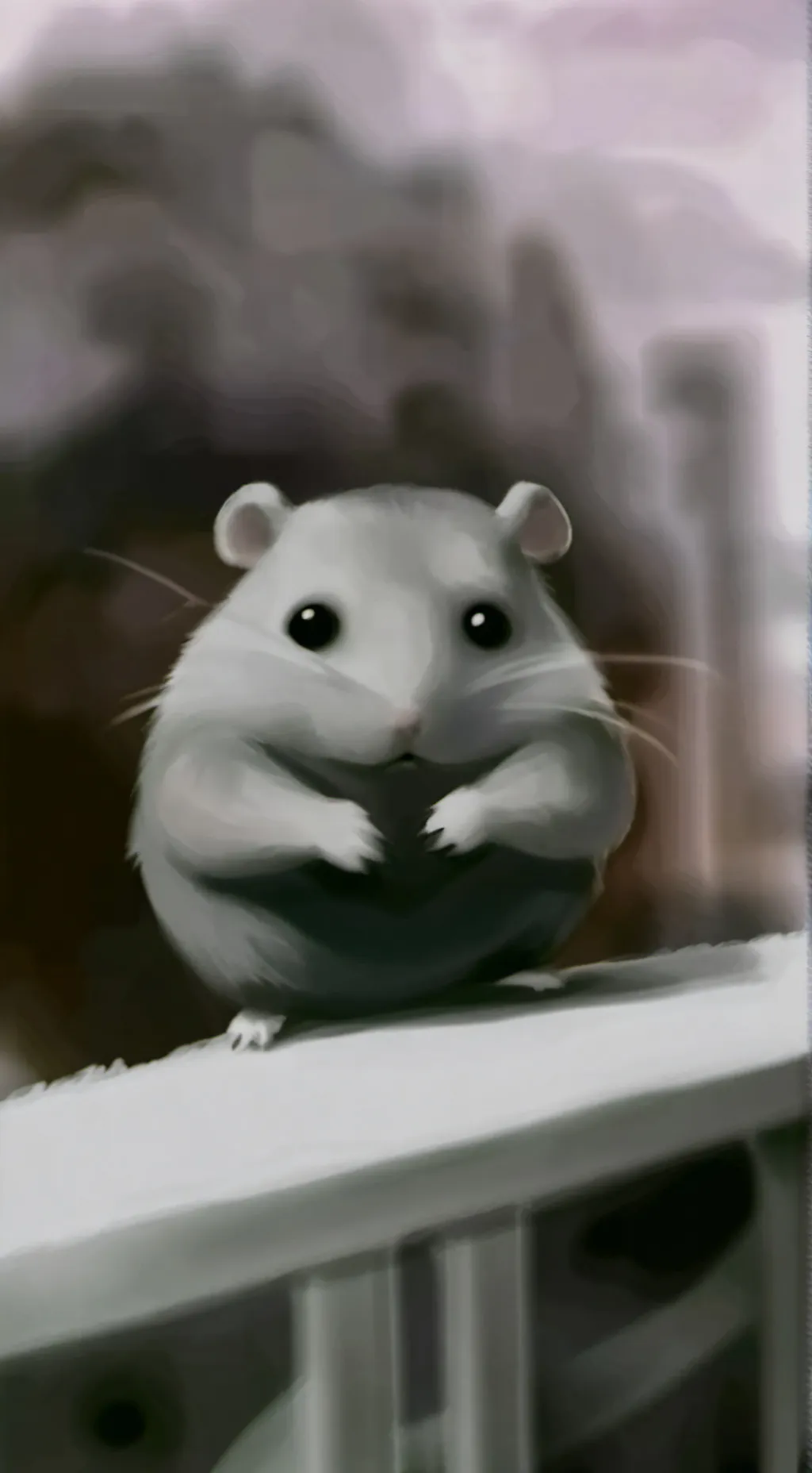 ai character: Hamster :3 background