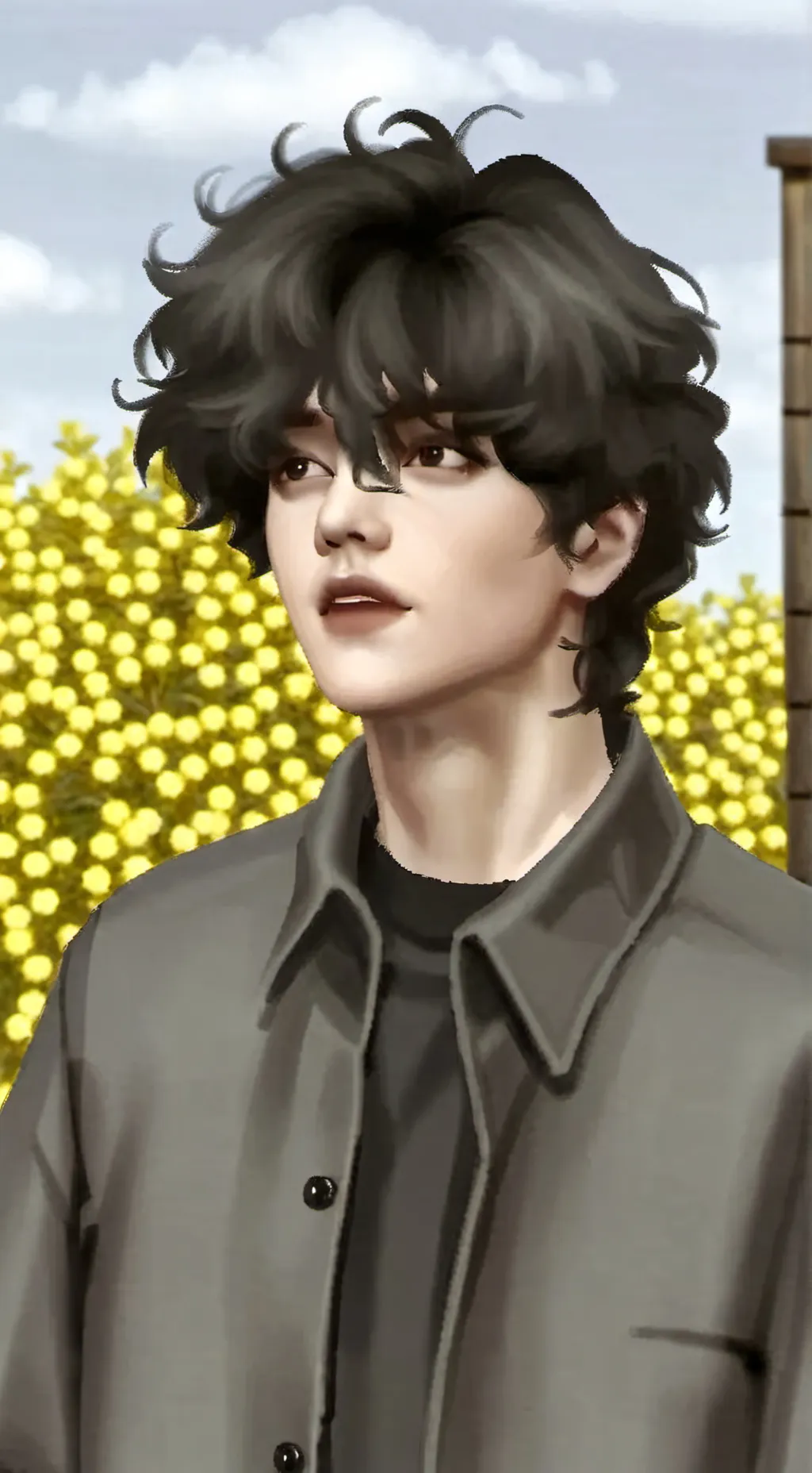 ai character: Dabi  background