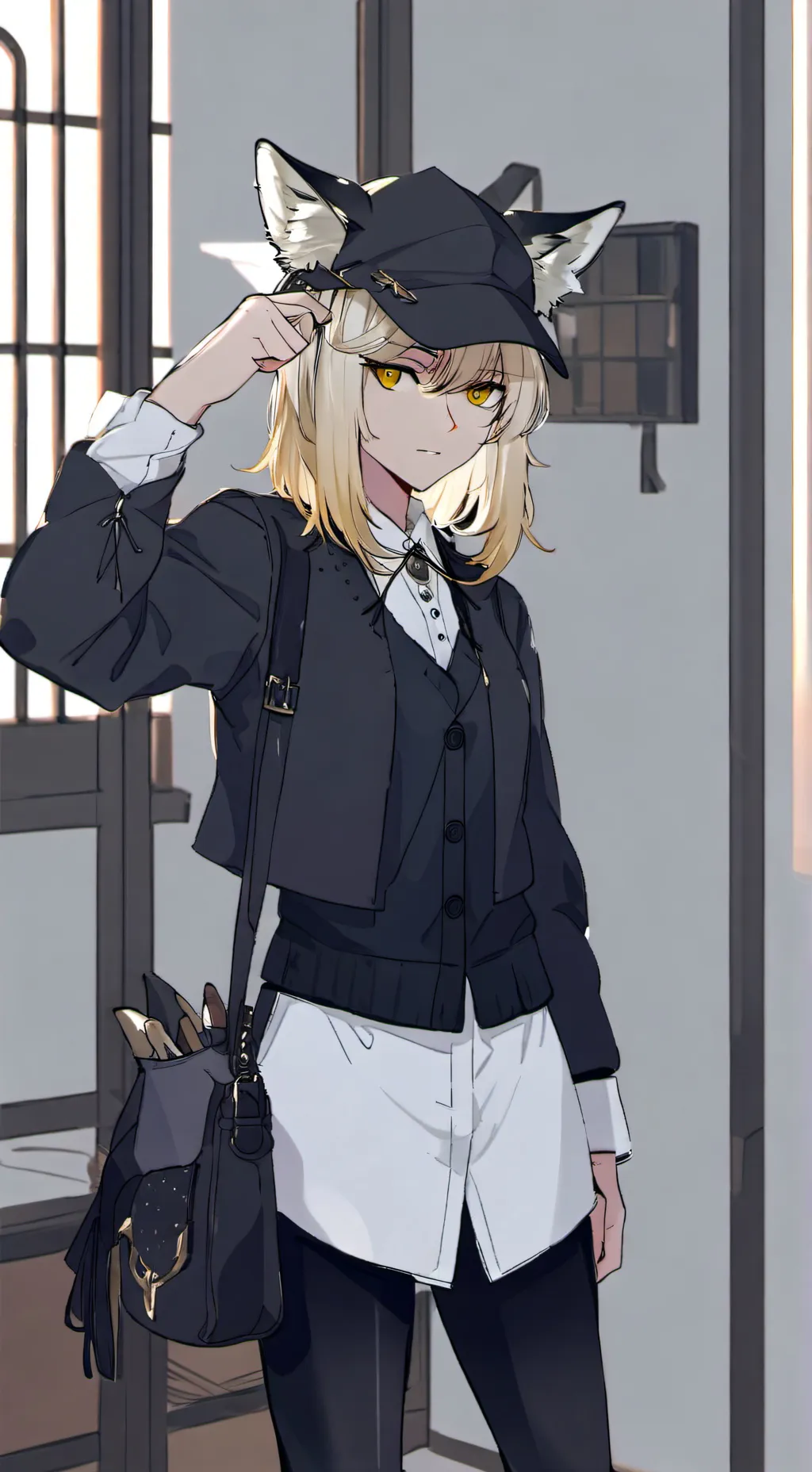 ai character: Luna background