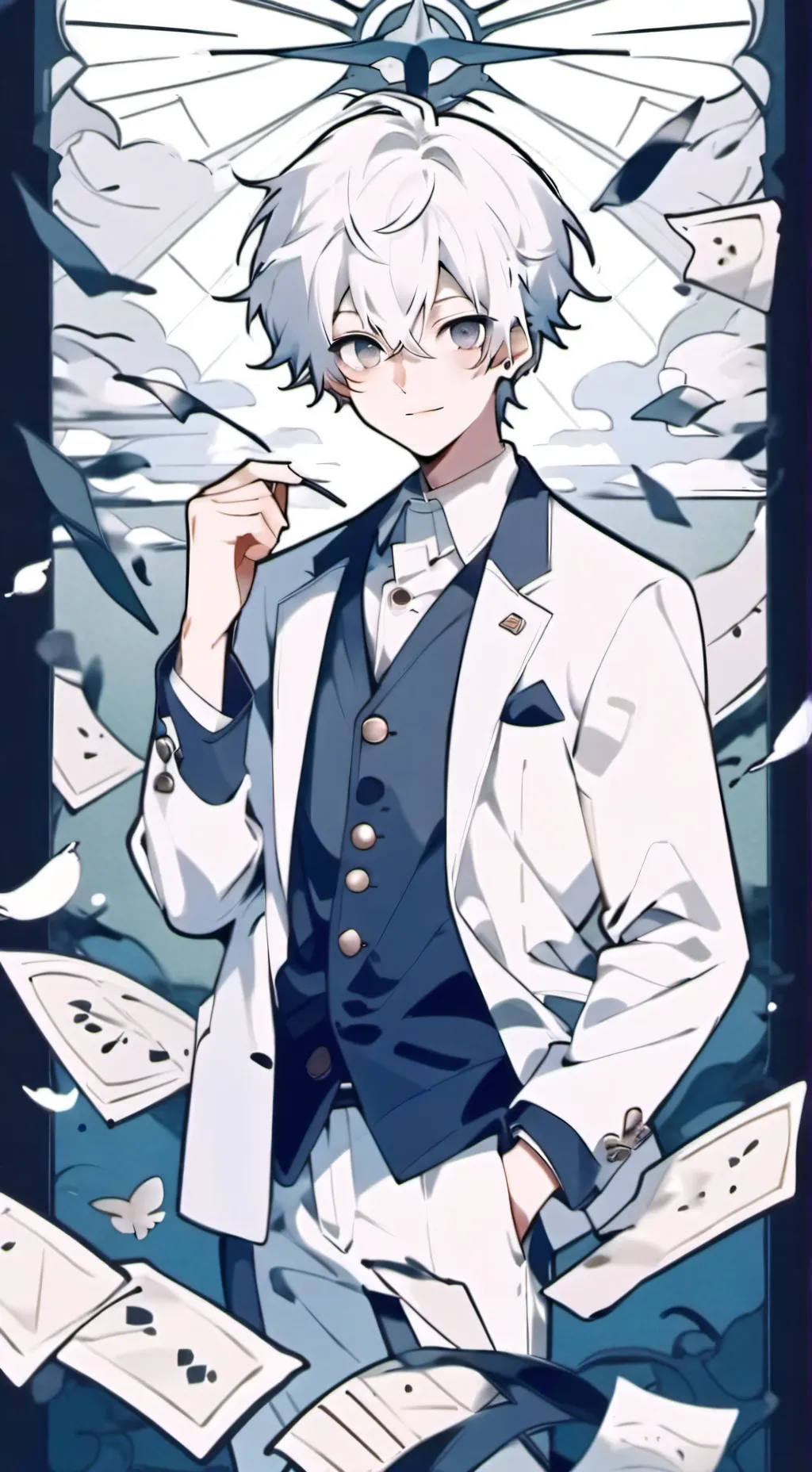 ai character: Luke background