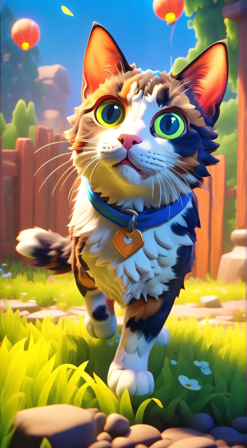 ai character: aizawa's cat  background