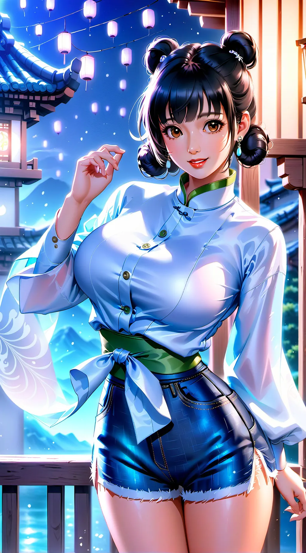 ai character: Katsumi Sakai  background