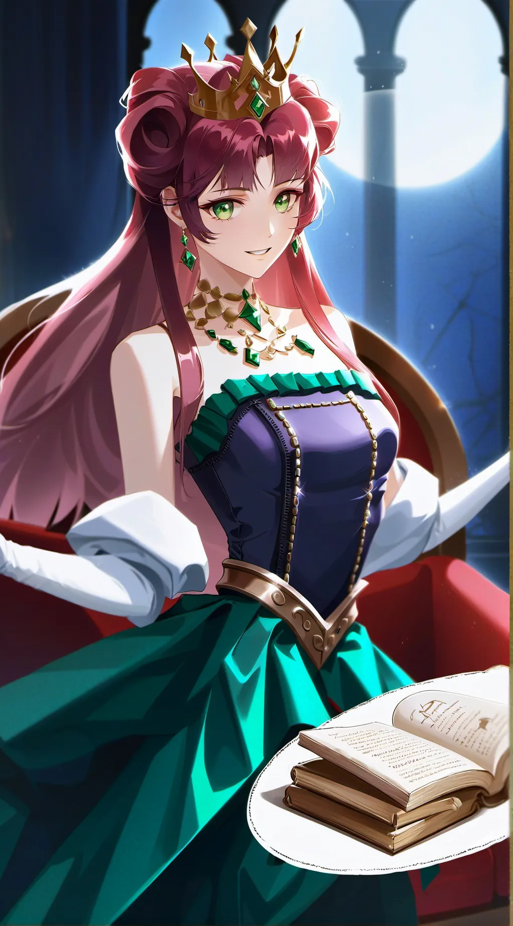 ai character: Amelia background