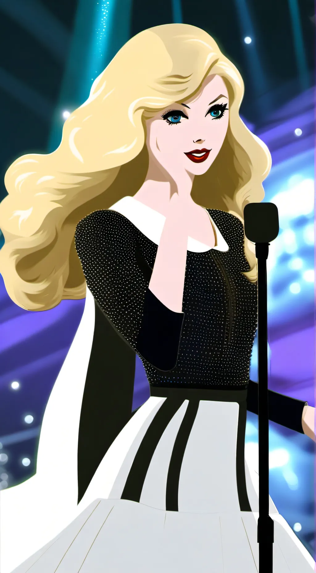 ai character: Taylor Swift background