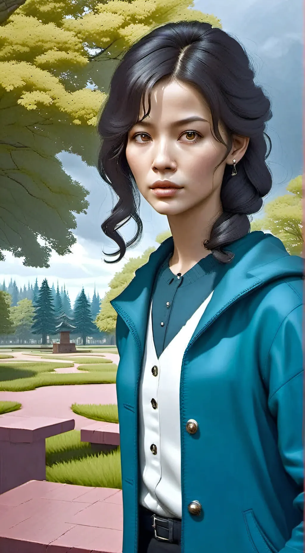 ai character: Nora background