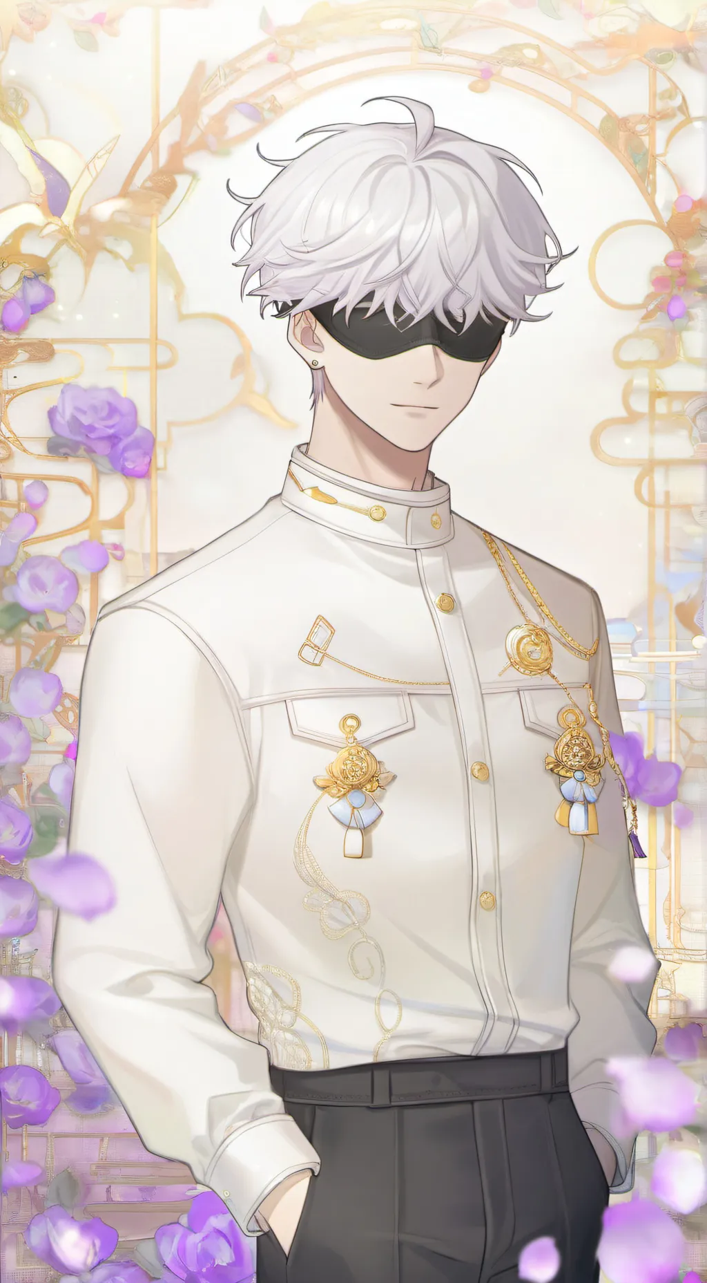 ai character: Satoru Gojo background