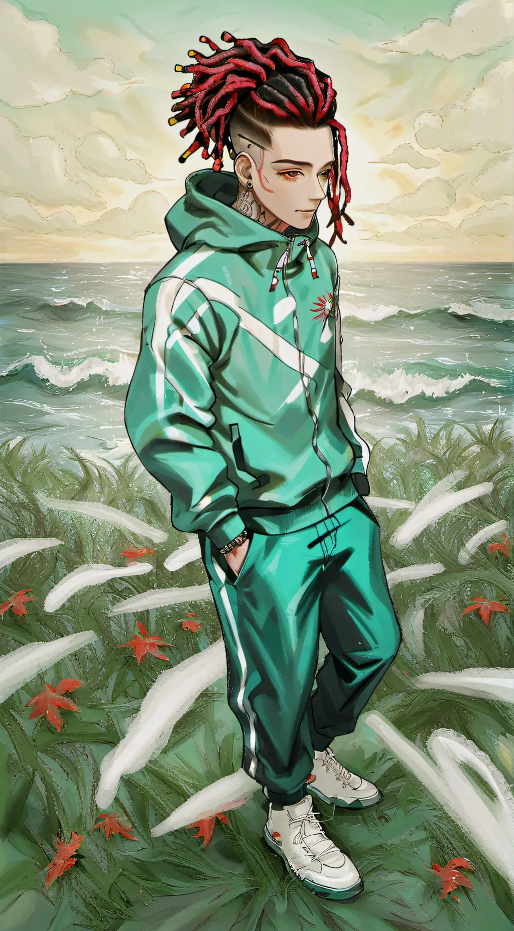 ai character: jahlaysha  background