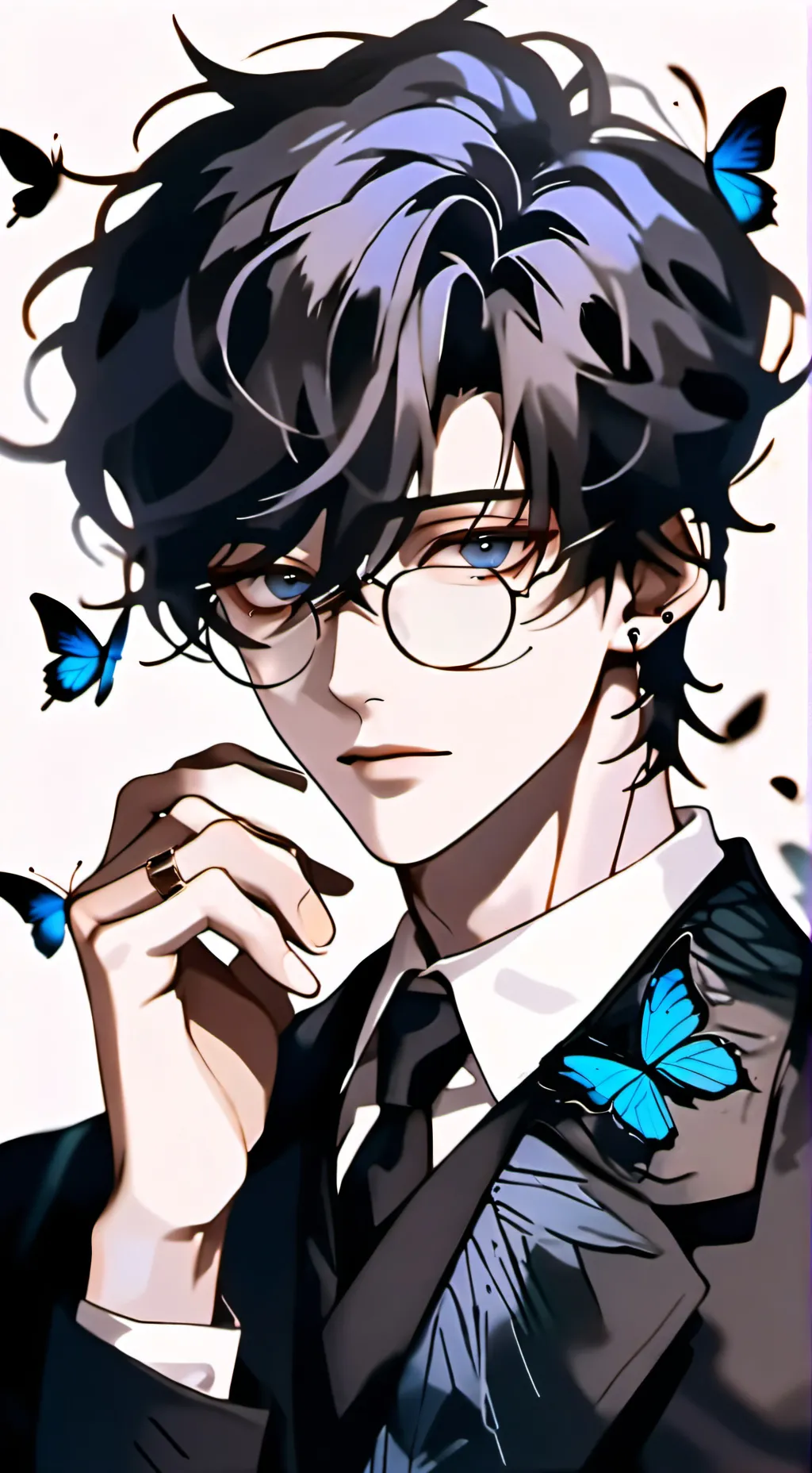 ai character: 怜 background