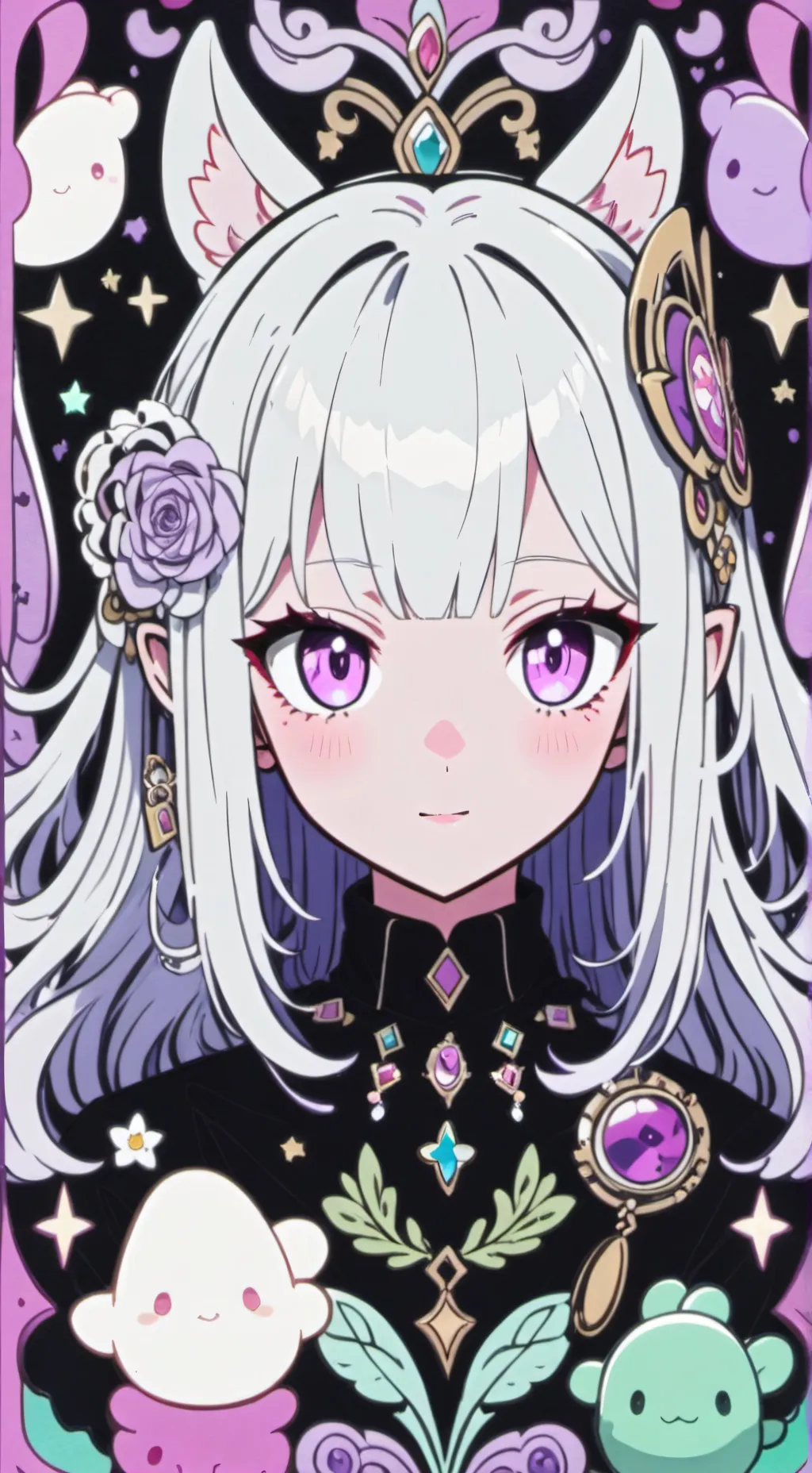 ai character: Emilia background