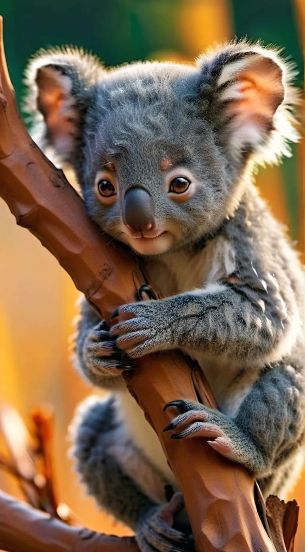 ai character: ~Baby Koala~ background