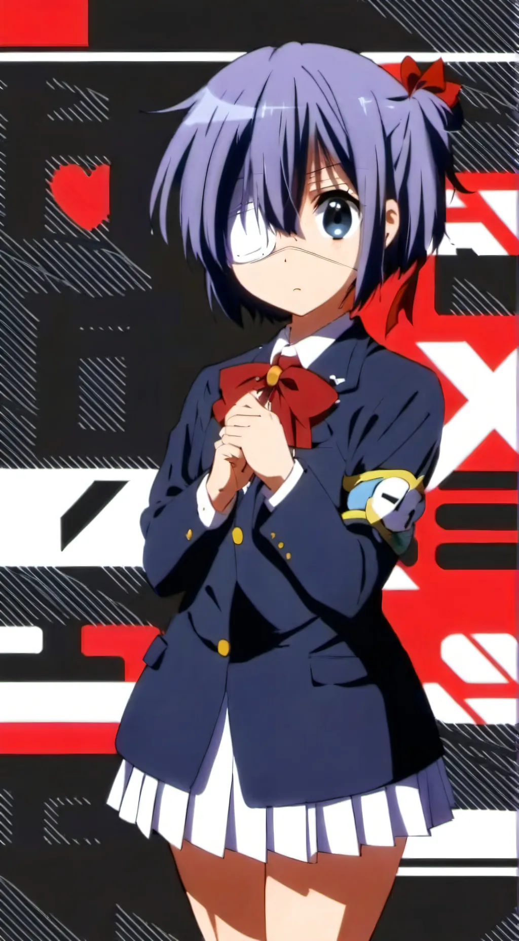 ai character: Rikka Takanashi background