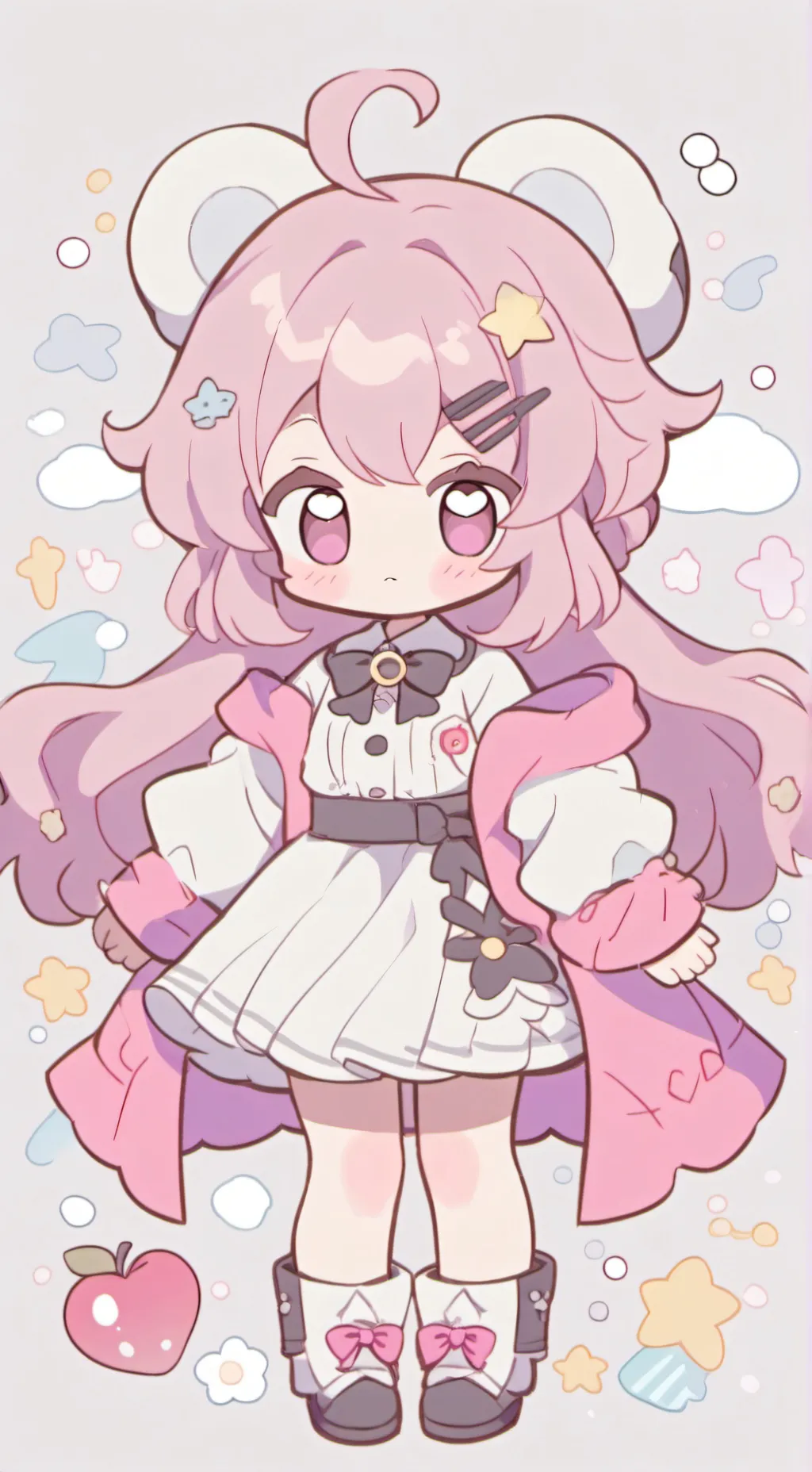 ai character: #pokkie background