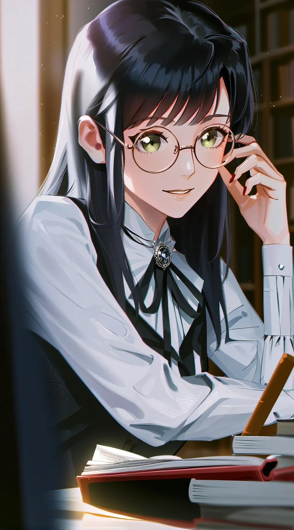 ai character: Himiko background