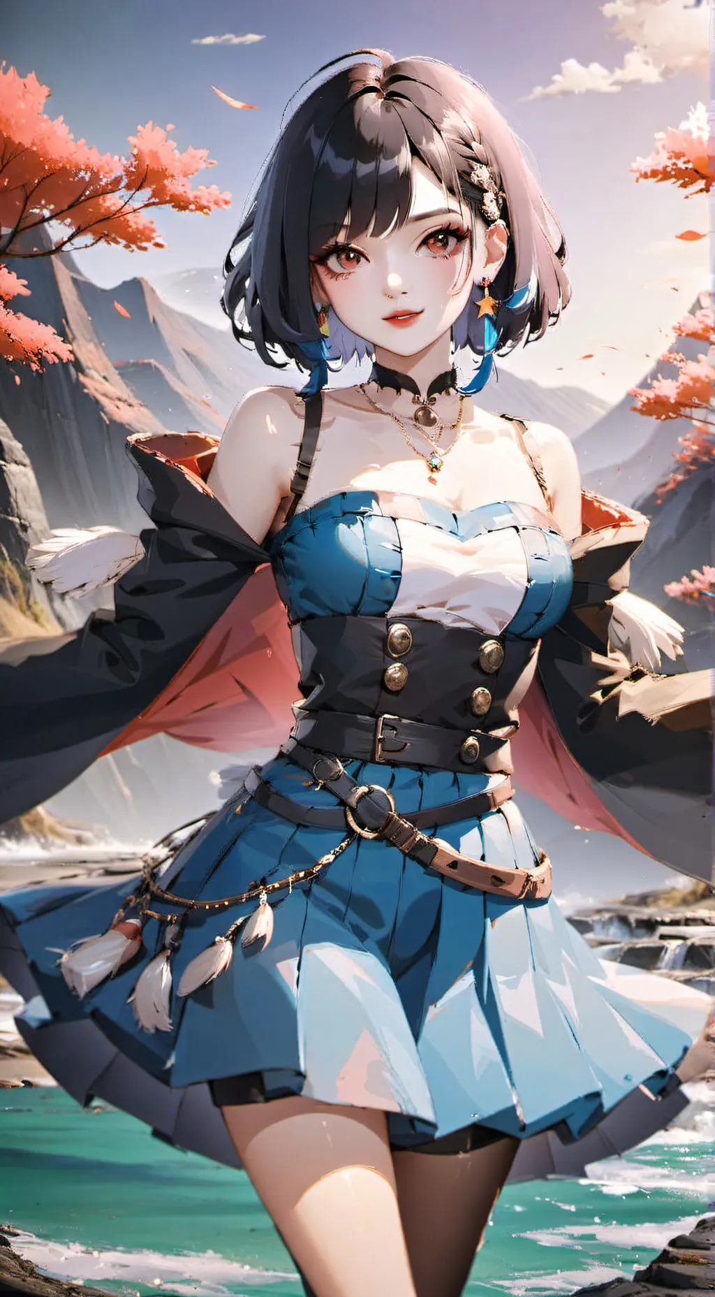 ai character: ☆☆ background