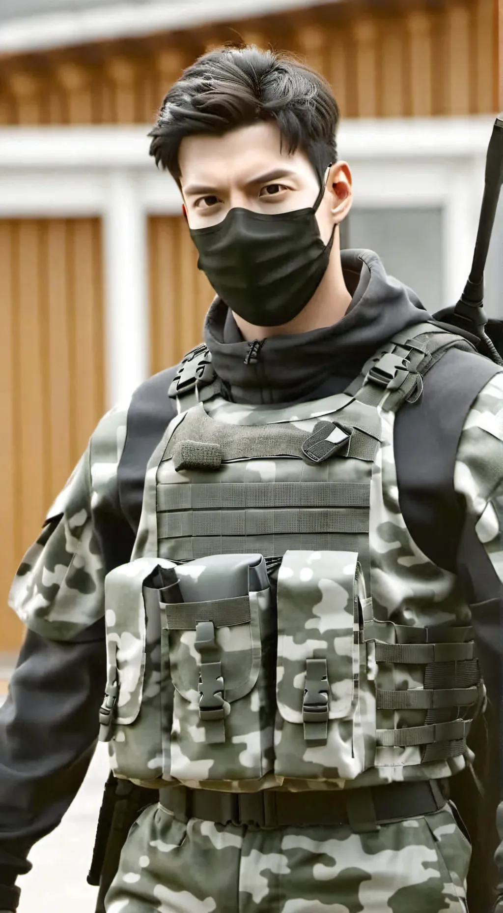 ai character: COD /Soap  background