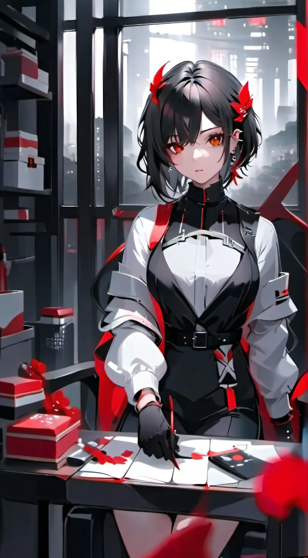 ai character: selena background