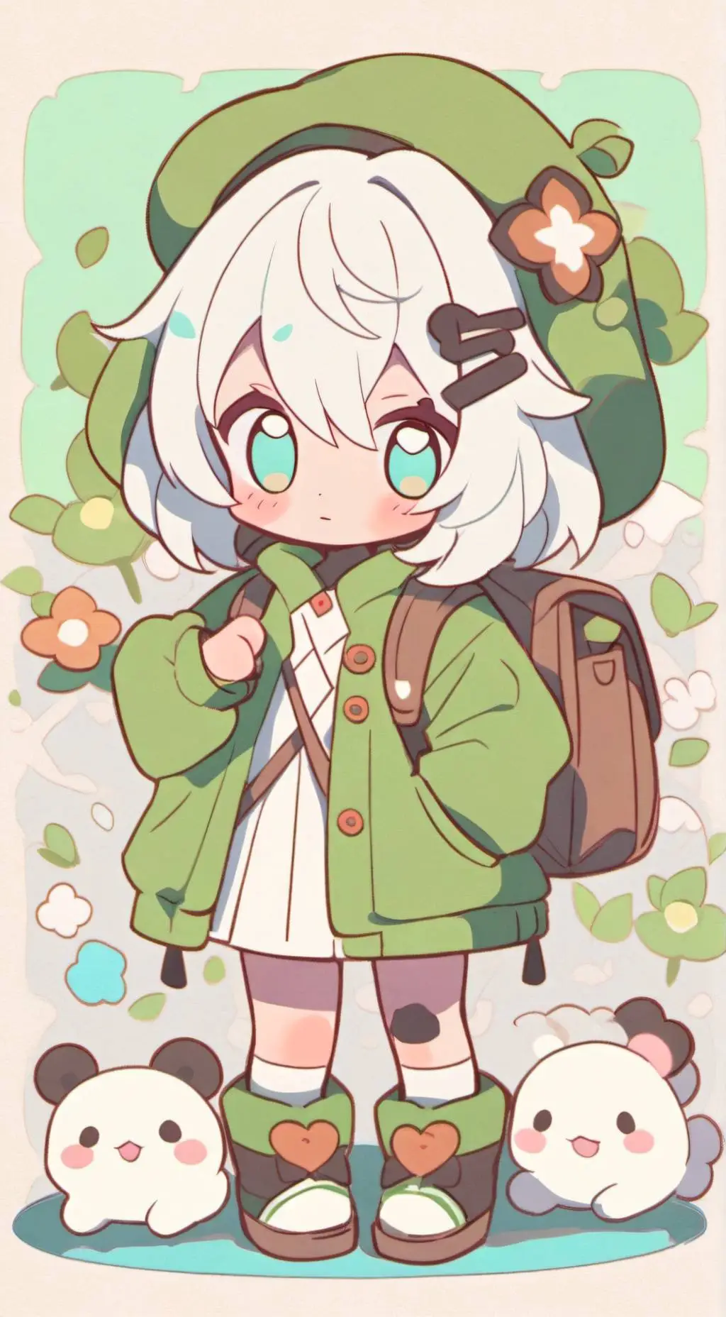 ai character: New Student(MHA) background