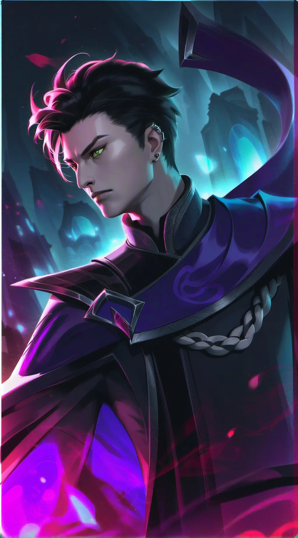 ai character: leo background