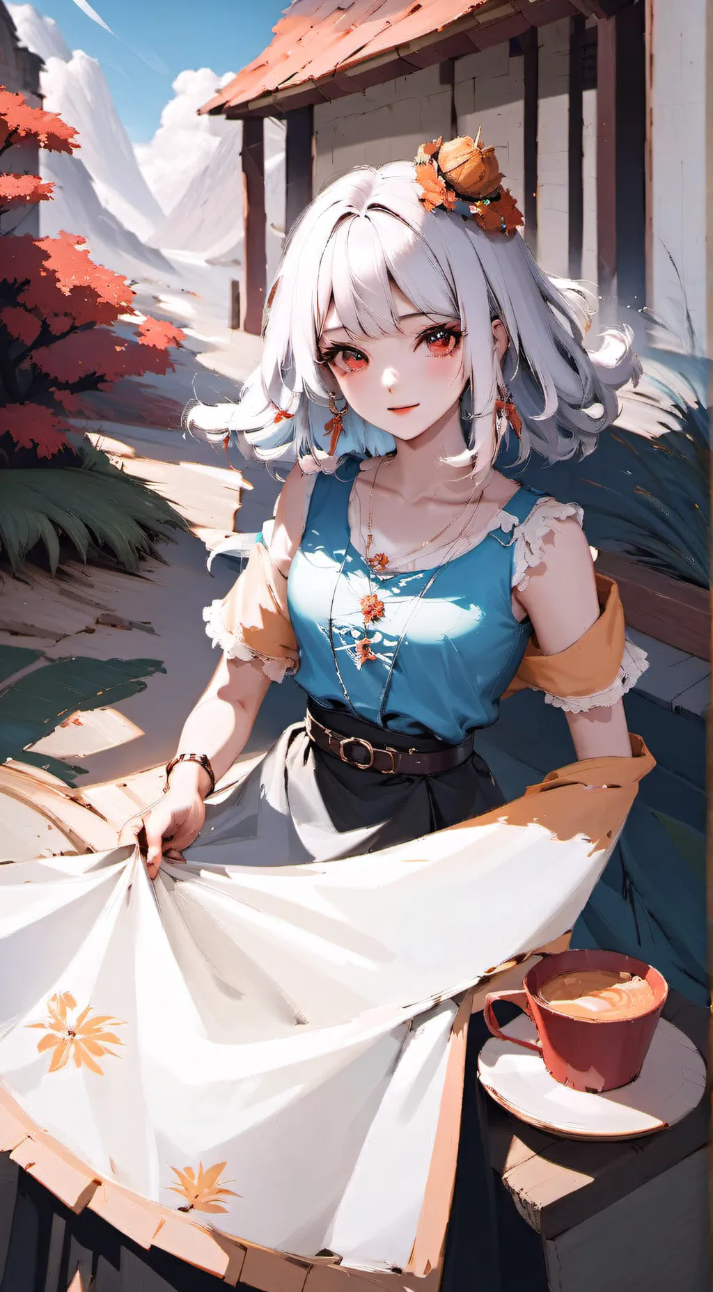 ai character: ☆☆ background