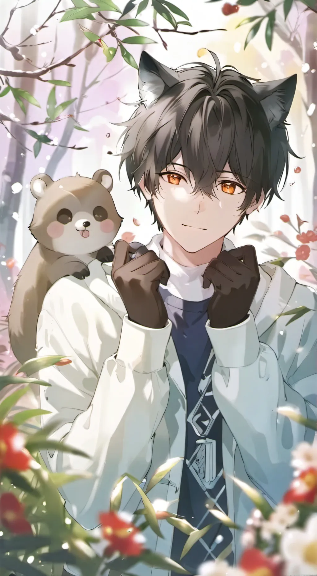 ai character: Adrián background