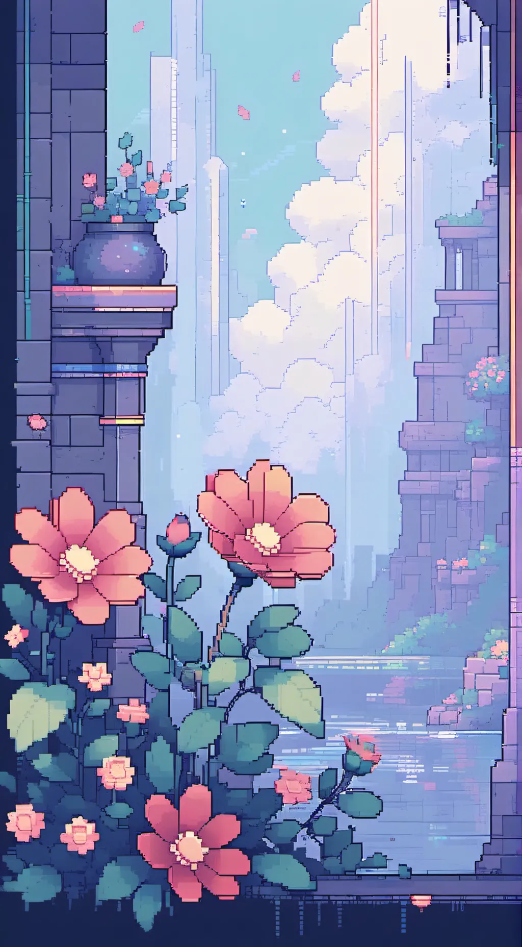 ai character: Dandys wrld background