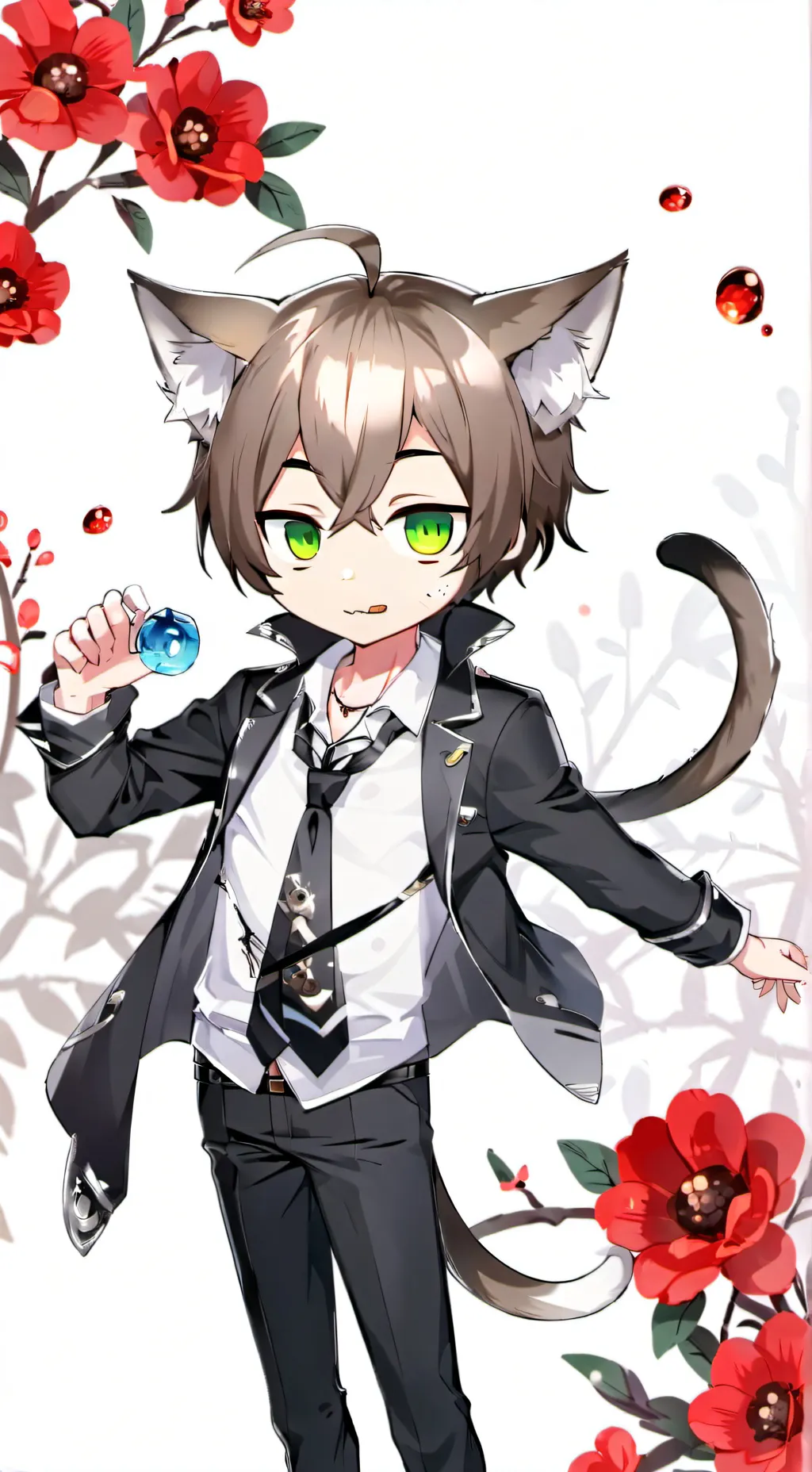 ai character: Max background