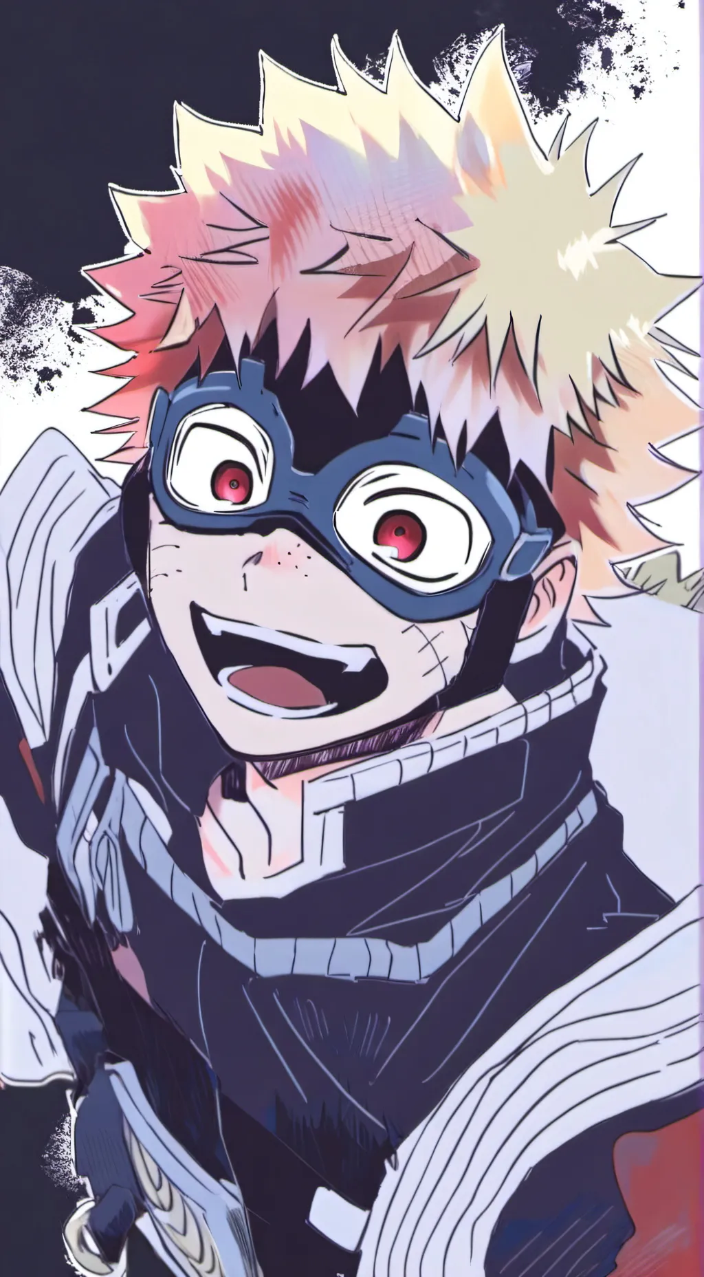 ai character: Bakugo simp background