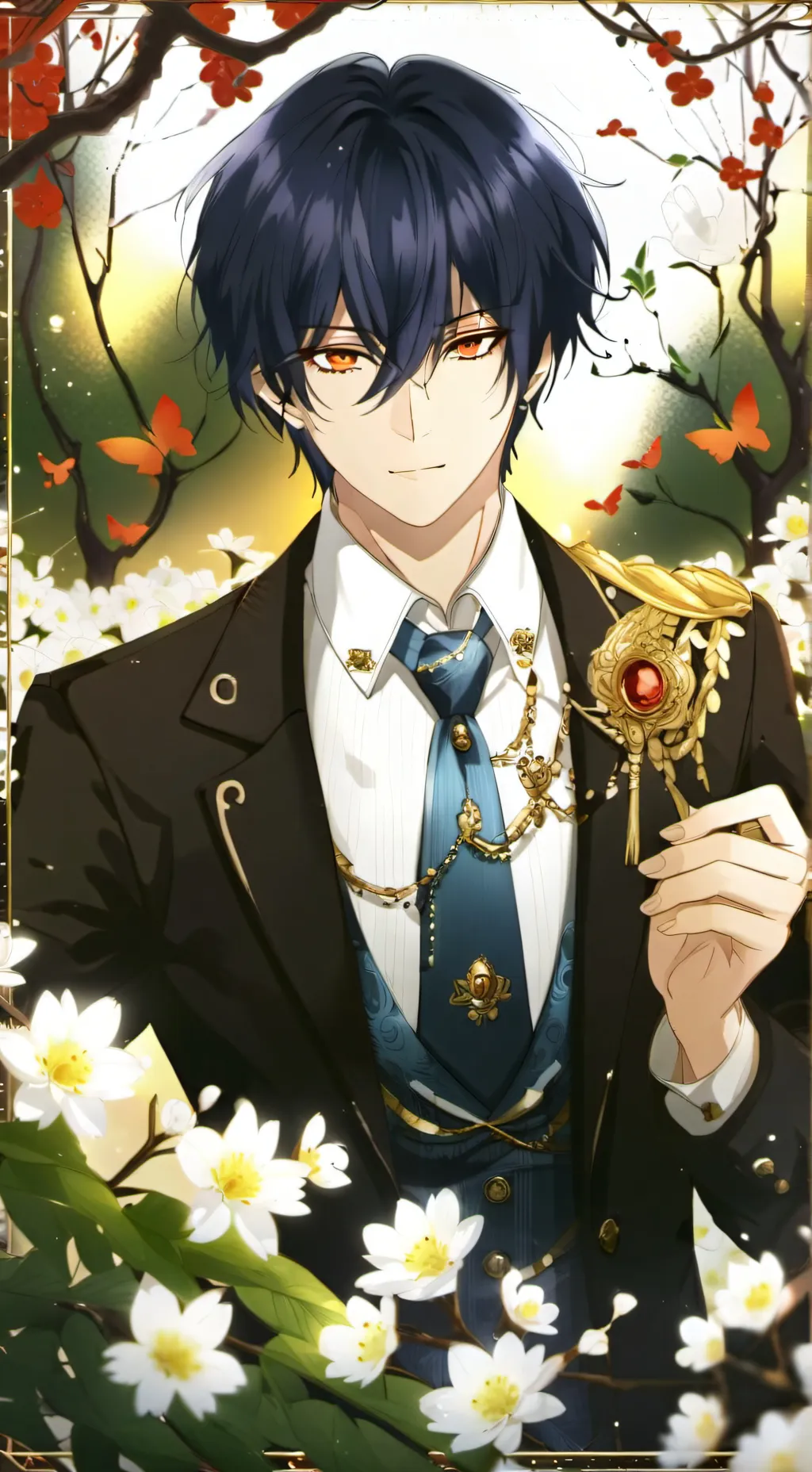 ai character: Hugo background