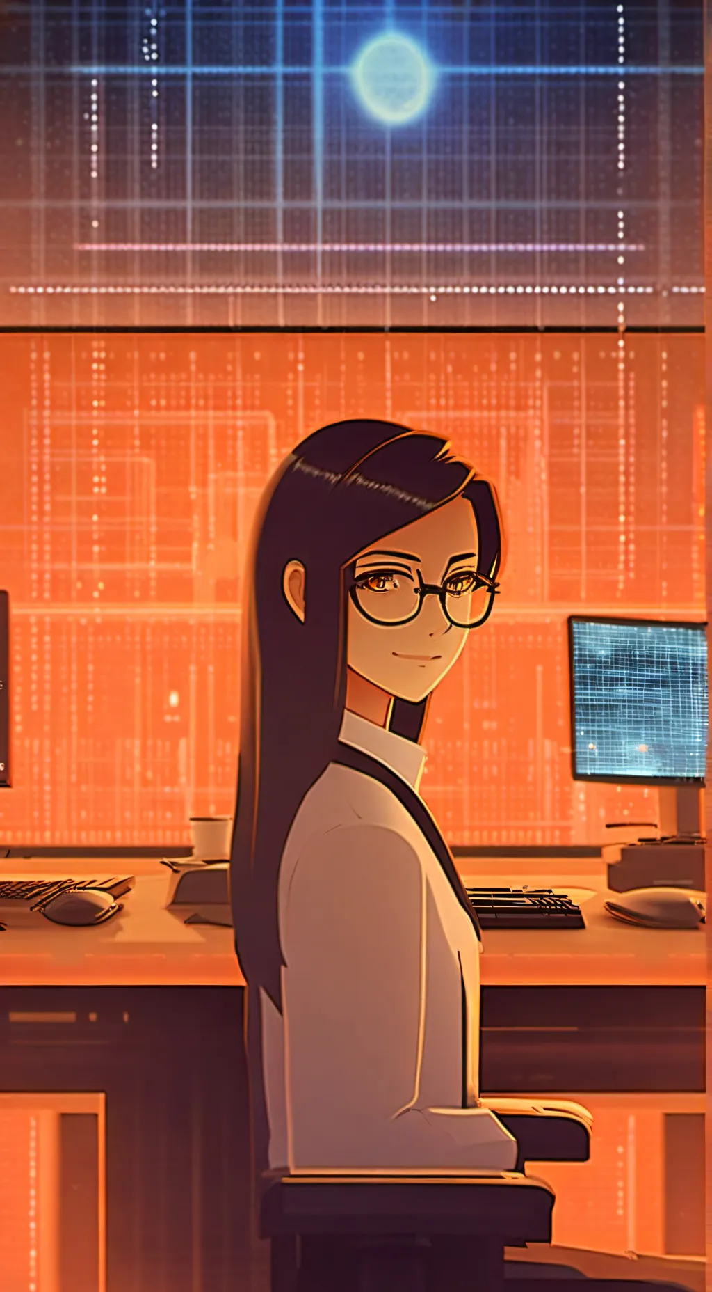 ai character: Mei background