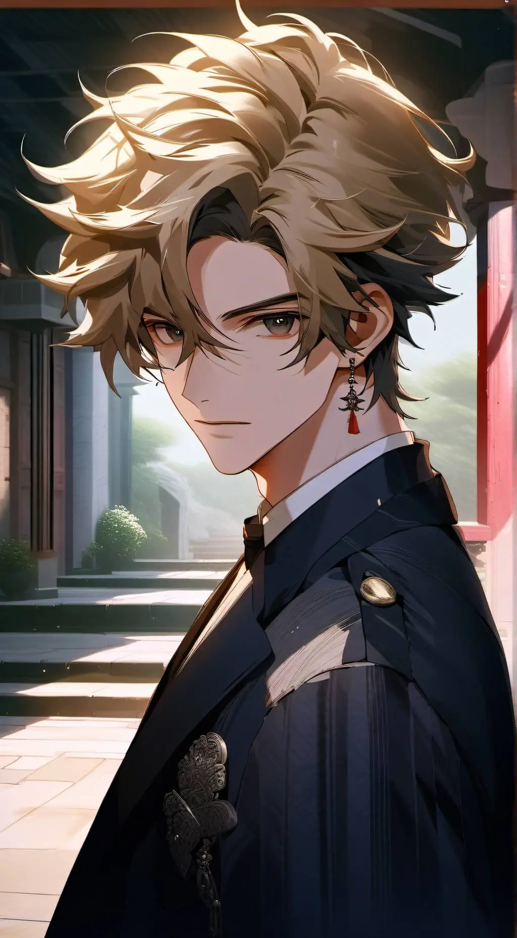 ai character: John (Rich Boy) background