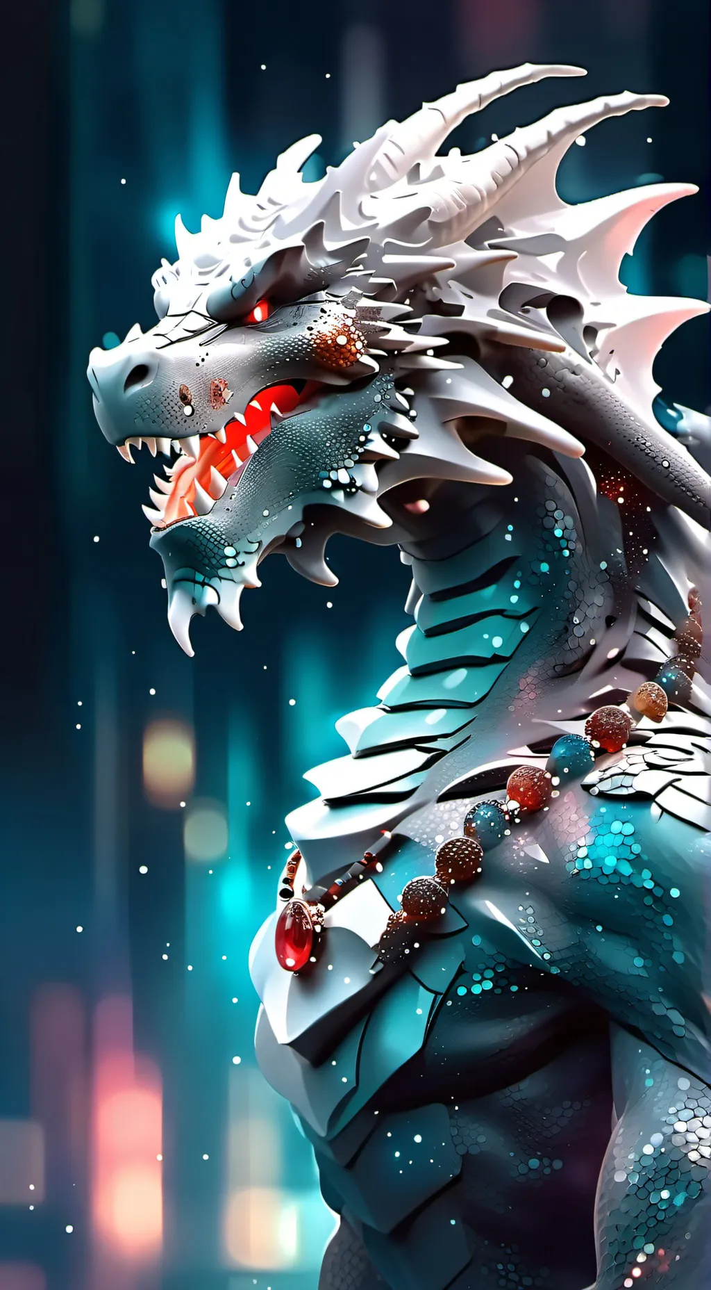 ai character: Dragon  background