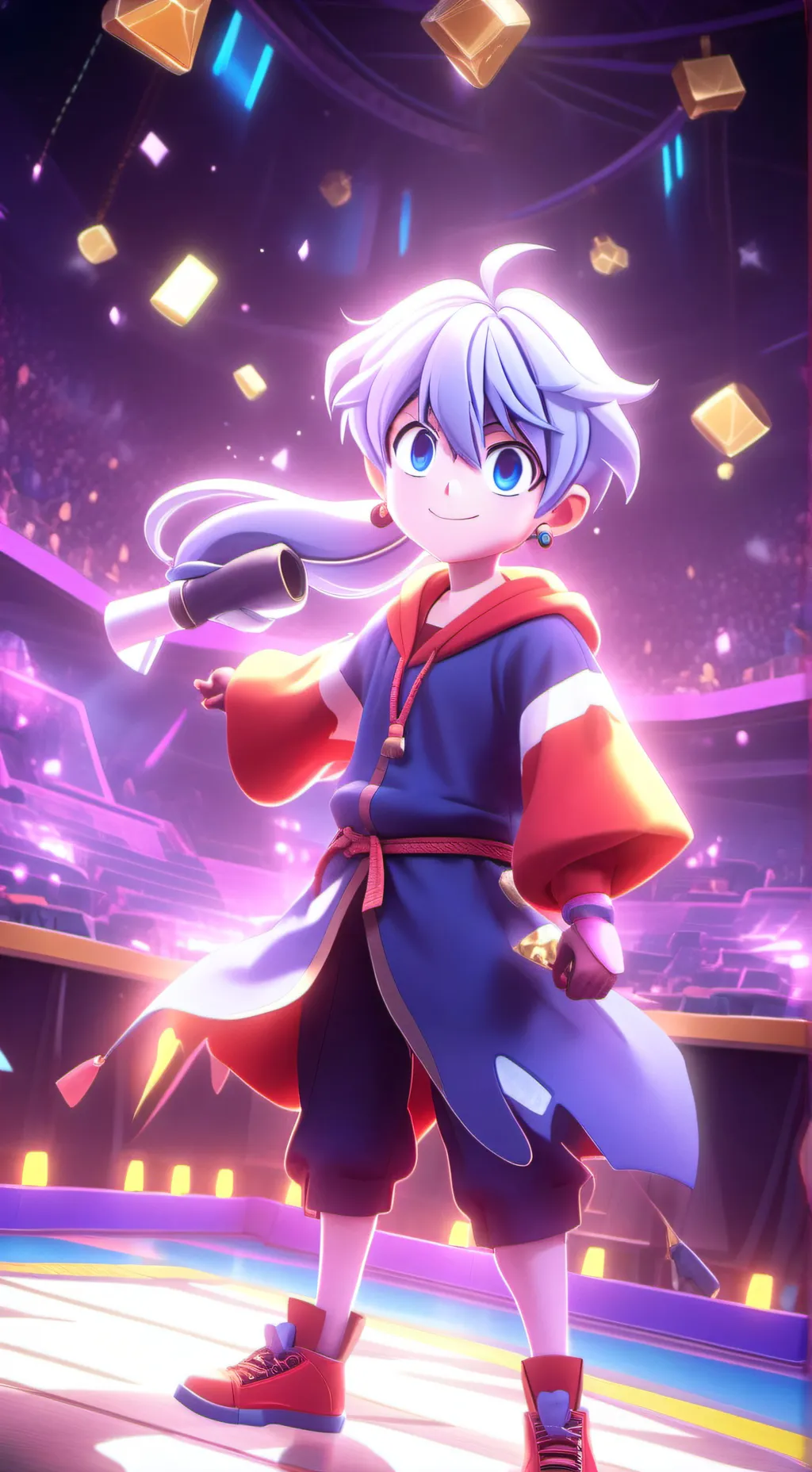 ai character: kiliua x gon background