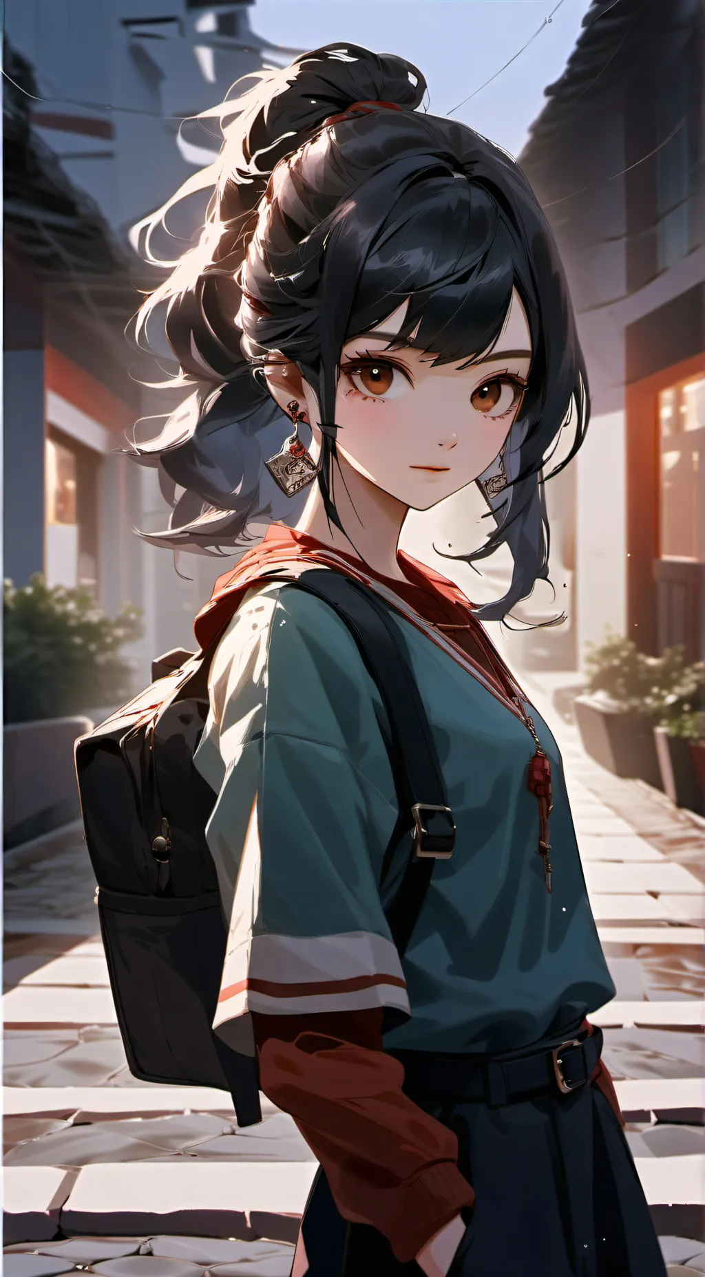 ai character: Via background